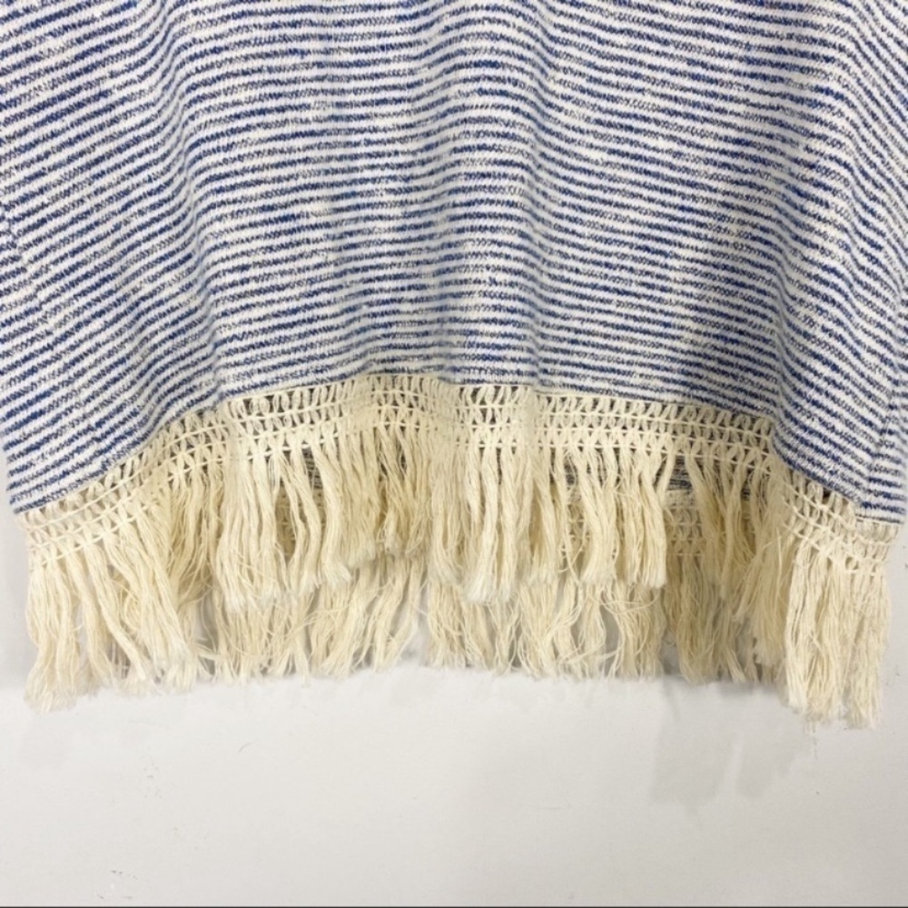 MAVEN WEST Fringe Striped Top - Picture 8 of 11